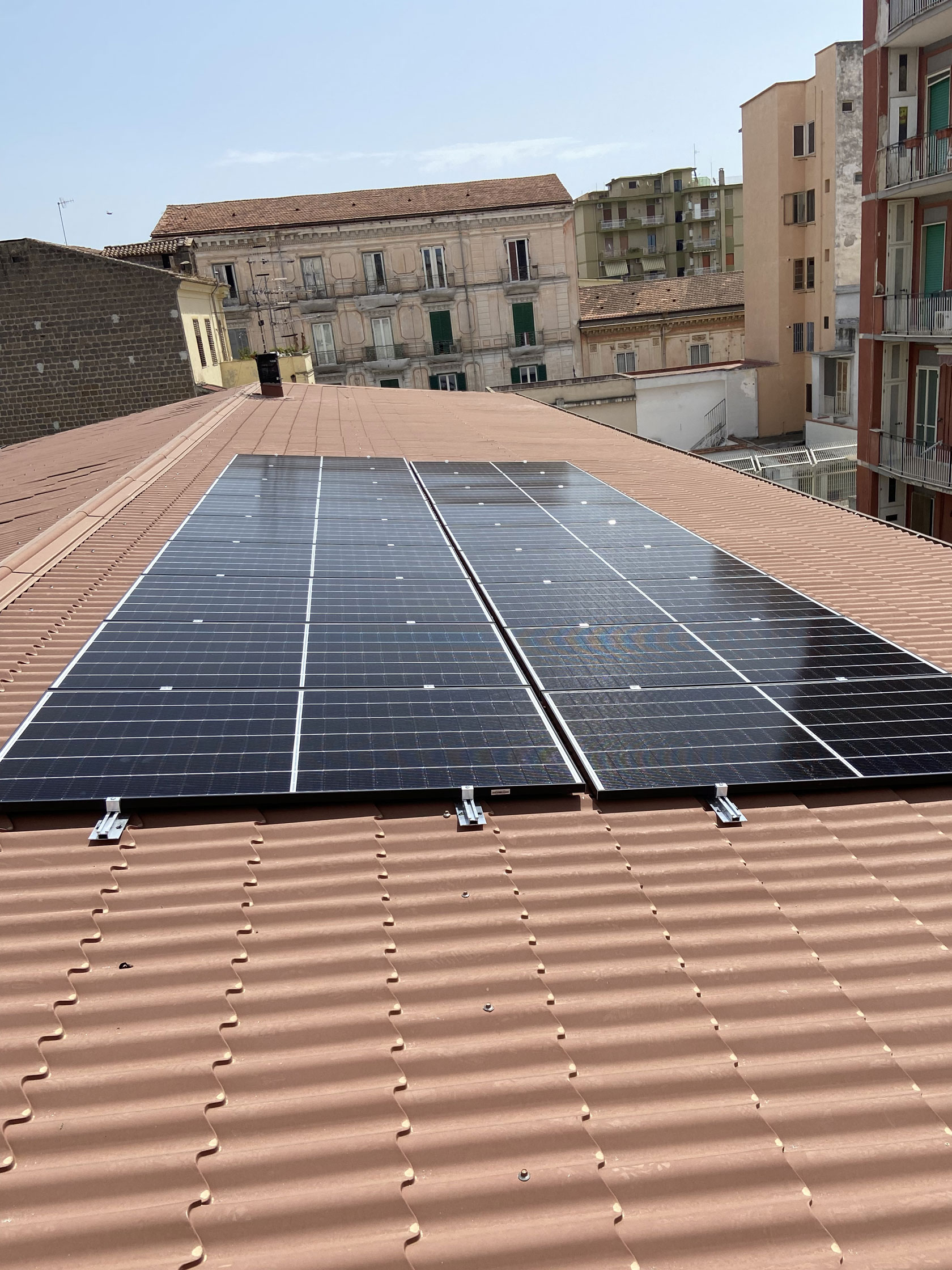 Impianto Fotovoltaico 7 kWp Santa Maria Capua Vetere, Caserta dmt solar impianti fotovoltaici partner tesla, maxeon sunpower, solaredge