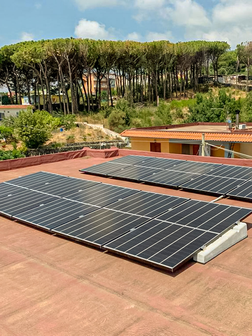 Impianto Fotovoltaico 4 kWp con 10 kWh di accumulo Torre del Greco, Napoli dmt sola
