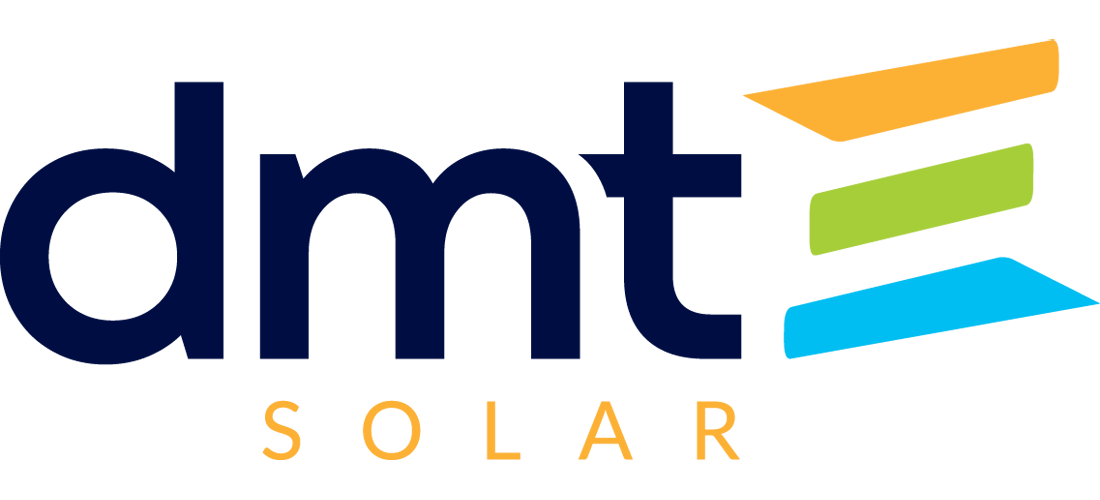 logo dmt solar impianti fotovoltaici e batterie per residenziale e aziende dmt solar impianto fotovoltaico napoli, casoria, caserta, salerno, avellino, benevento partner tesla, maxeon sunpower, solaredge