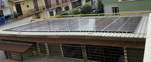 Impianto Fotovoltaico 206 kWp Napoli, (NA) DMT Solar installatore certificato Tesla Powerwall e Sunpower Maxeon impianto fotovoltaico in Campania