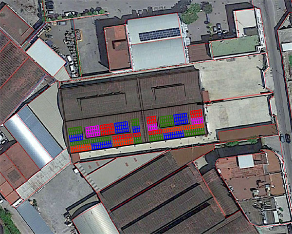 Impianto Fotovoltaico 89,1 kWp installato a Napoli dall'azienda DMT Solar installatore certificato Tesla Powerwall e Sunpower Maxeon impianto fotovoltaico in Campania, Lazio, Molise, Lombardia, Piemonte, ITALIA