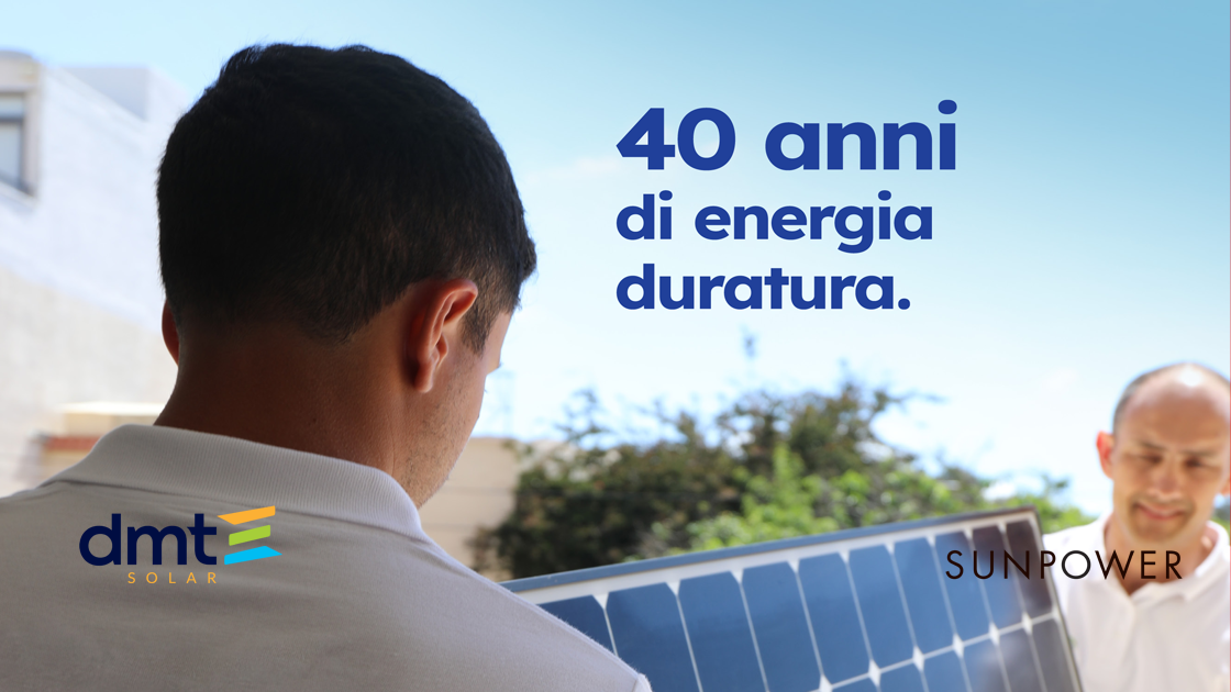 DMT solar 40 anni di garanzia sul fotovoltaico per la tua serenità