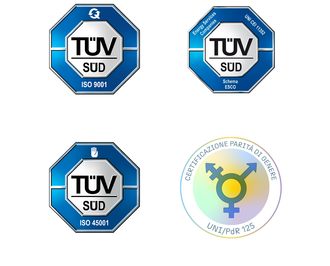 Certificazioni IS= 9001, 45004, 11352 - DMT Solar installatore certificato Tesla Powerwall e Sunpower Maxeon impianto fotovoltaico in Campania, Lazio, Molise, Lombardia, Piemonte, ITALIA